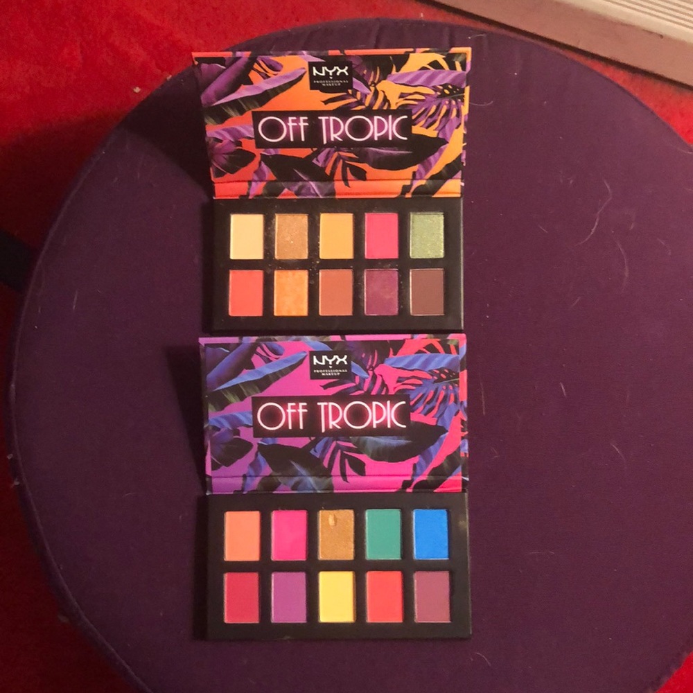 Eyeshadow One of each Price listed is per palette